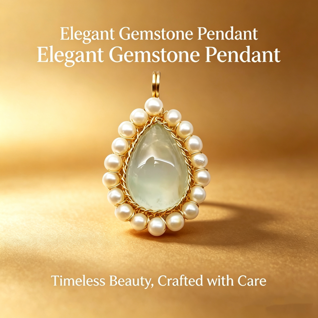 About rose quartz teardrop pendant (5)